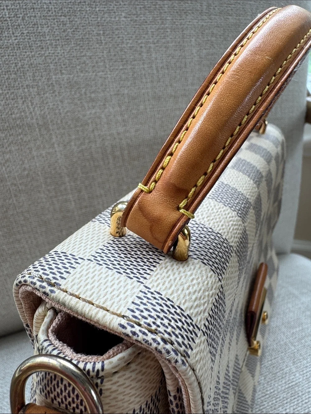 Louis Vuitton Damier Azur Croisette *Firm Price* - Picture 11 of 15